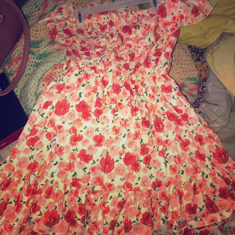 Strapless dress